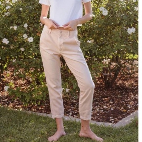 AMO Slouch Trouser Size 32 Pale Pink - Picture 1 of 7